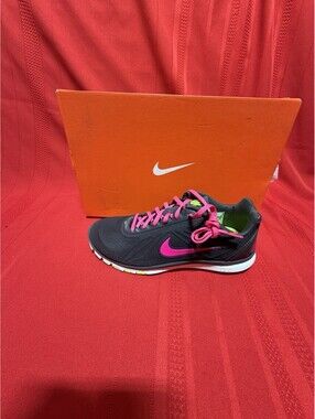 Nike Free TR Luxe Tech 3.0 Womens Shoes Black/Pink Sz:8 NIB